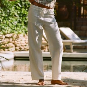 SOLD NWT Rouje Paris Thierry Linen Trousers.